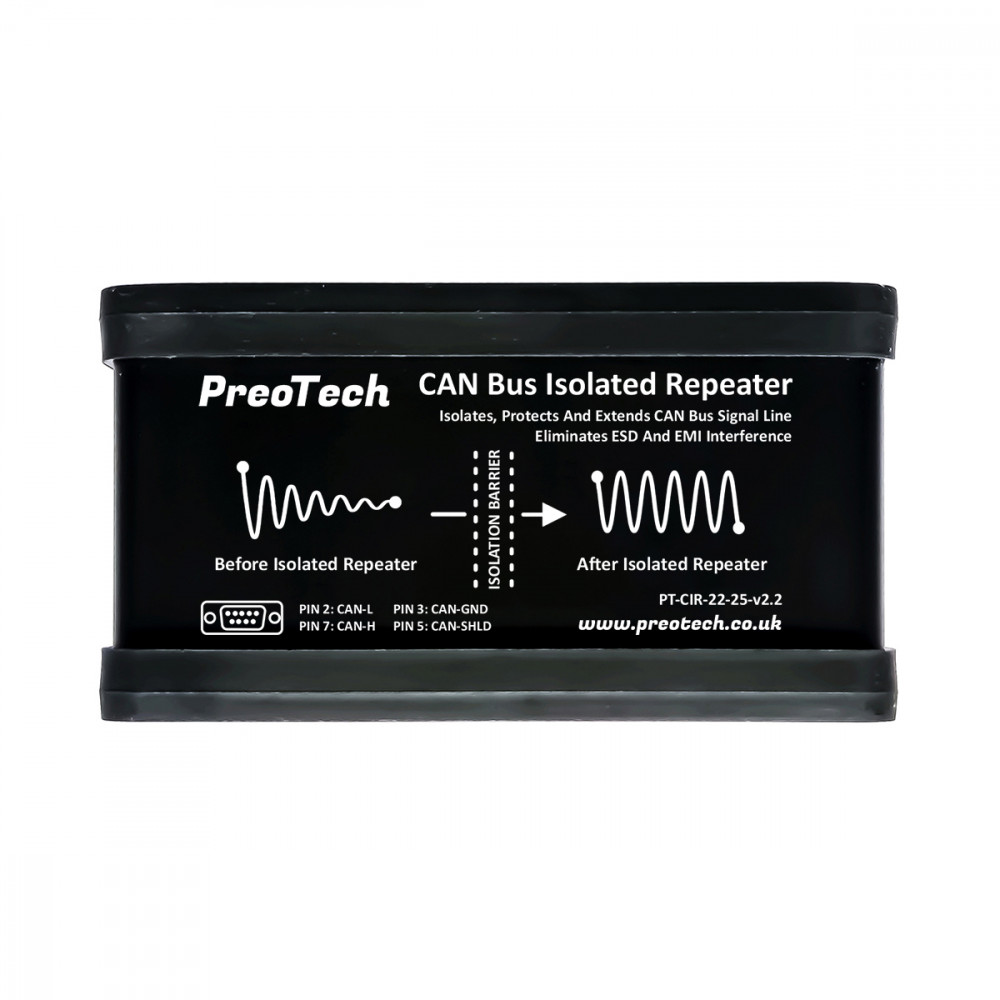 CAN Bus Isolated Repeater